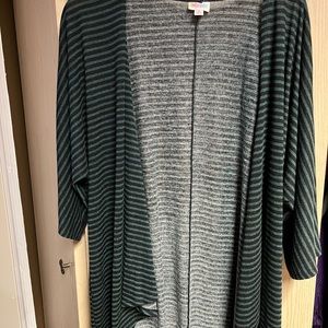 LuLaRoe Monroe Black/Teal